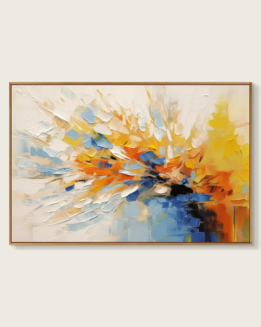 Horizontal Modern Wabi Sabi Artwork No.119