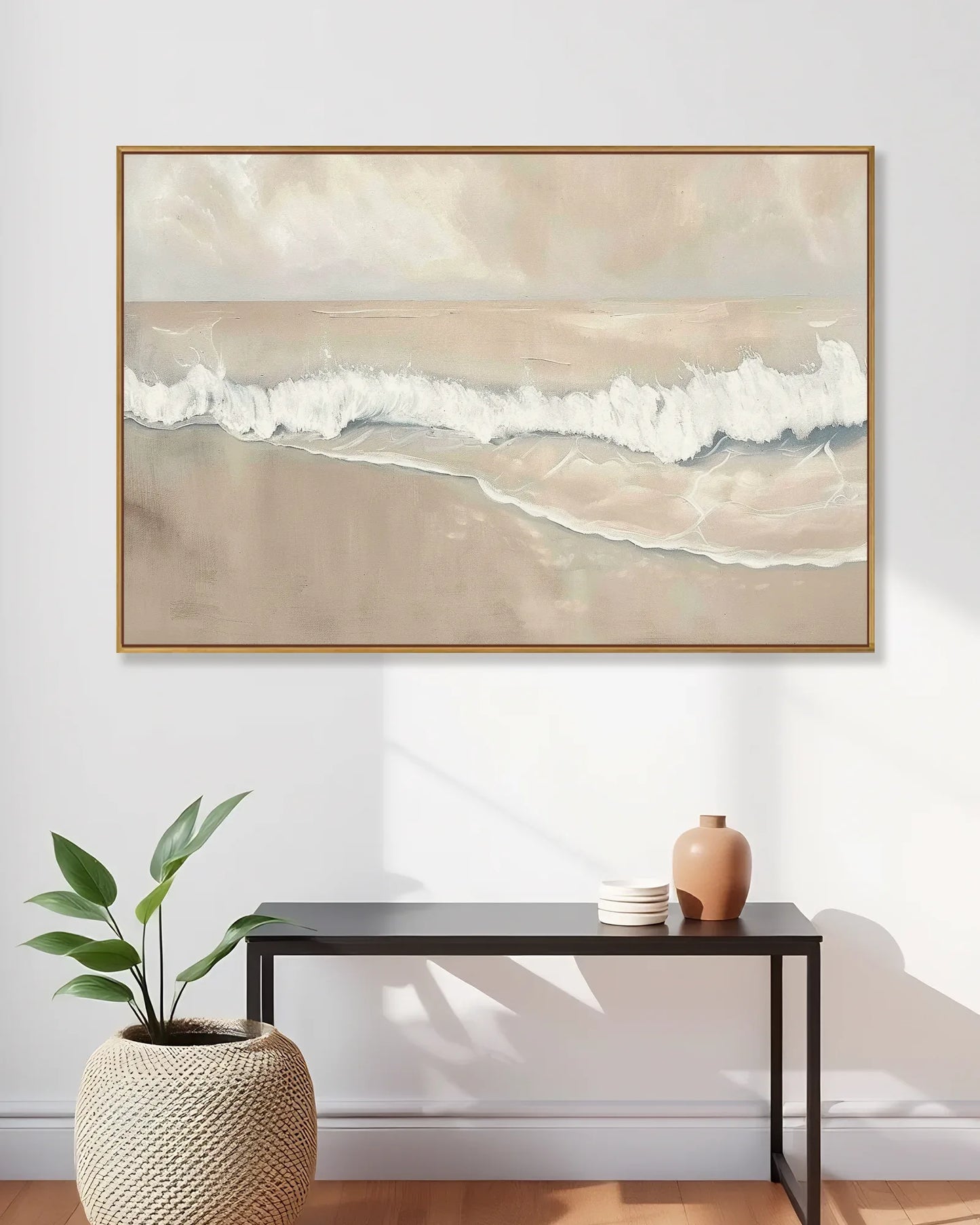 Horizontal Modern Wabi Sabi Wall Art No.118