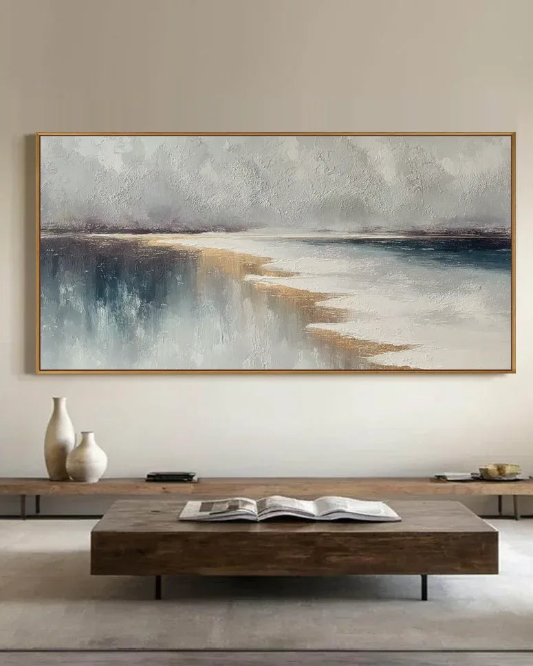 Horizontal Modern Wabi Sabi Wall Decor No.121