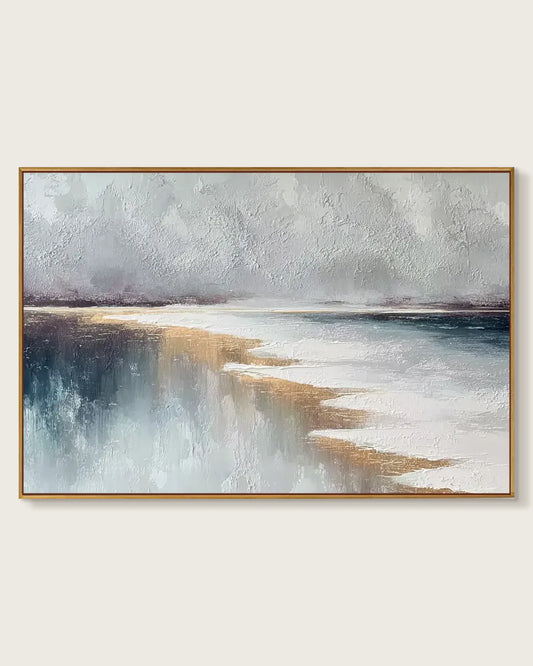 Horizontal Modern Wabi Sabi Wall Decor No.121