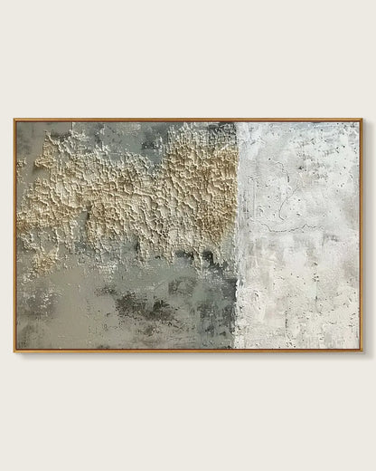 Horizontal Natural Tone Wabi Sabi Canvas Art No.125