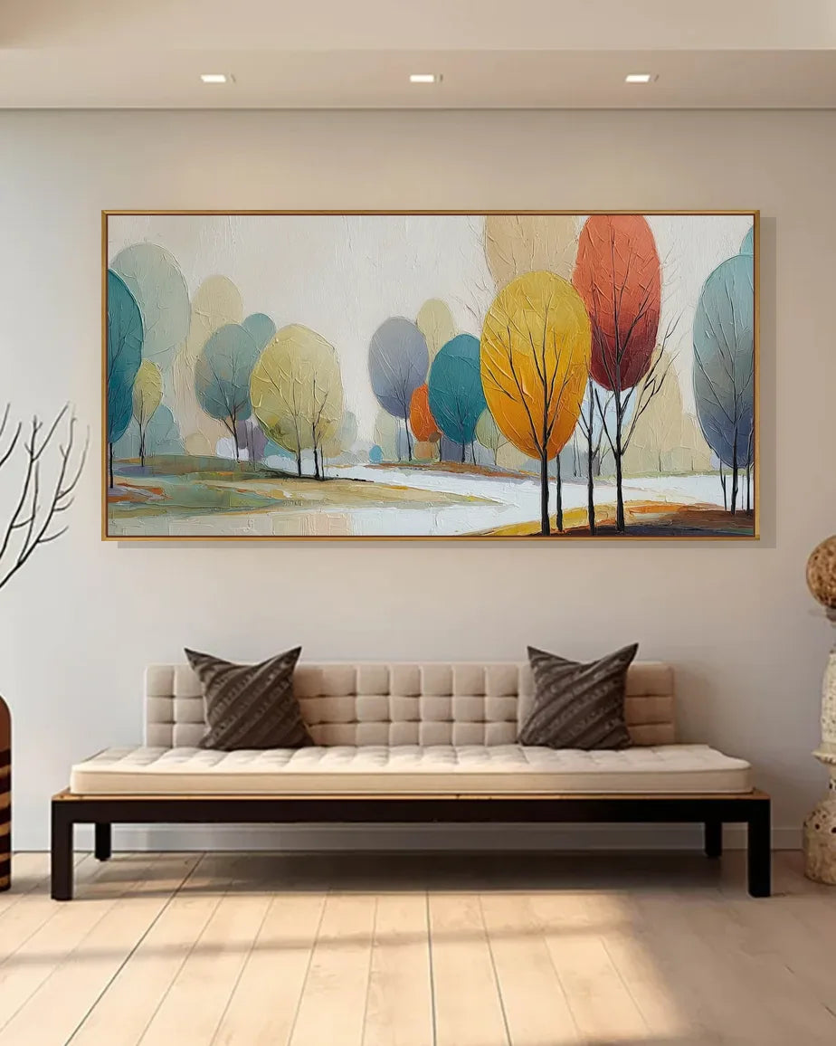 Horizontal Neutral Wabi Sabi Artwork No.114