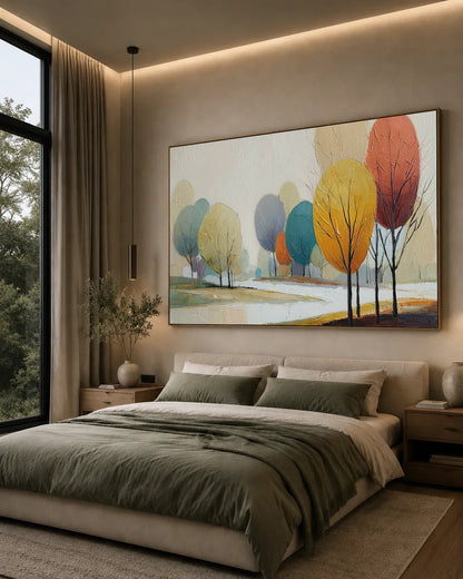 Horizontal Neutral Wabi Sabi Artwork No.114