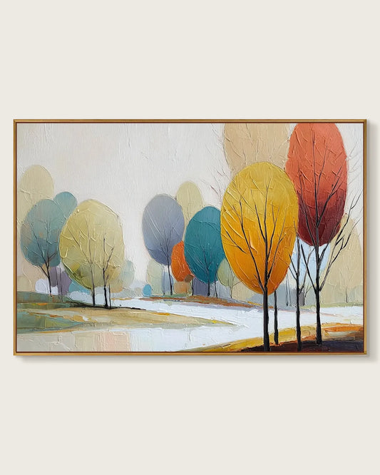 Horizontal Neutral Wabi Sabi Artwork No.114