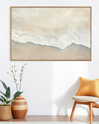 Horizontal Neutral Wabi Sabi Wall Decor No.116