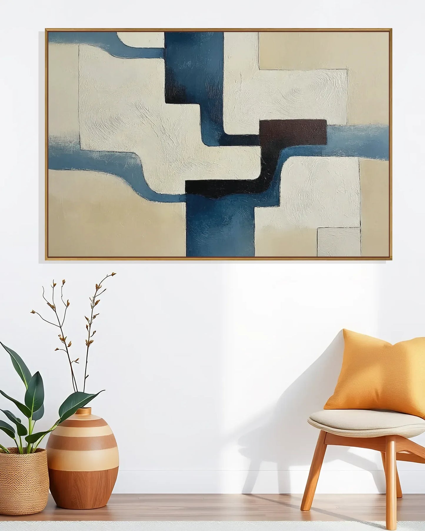 Horizontal Wabi Sabi Canvas Art No.105