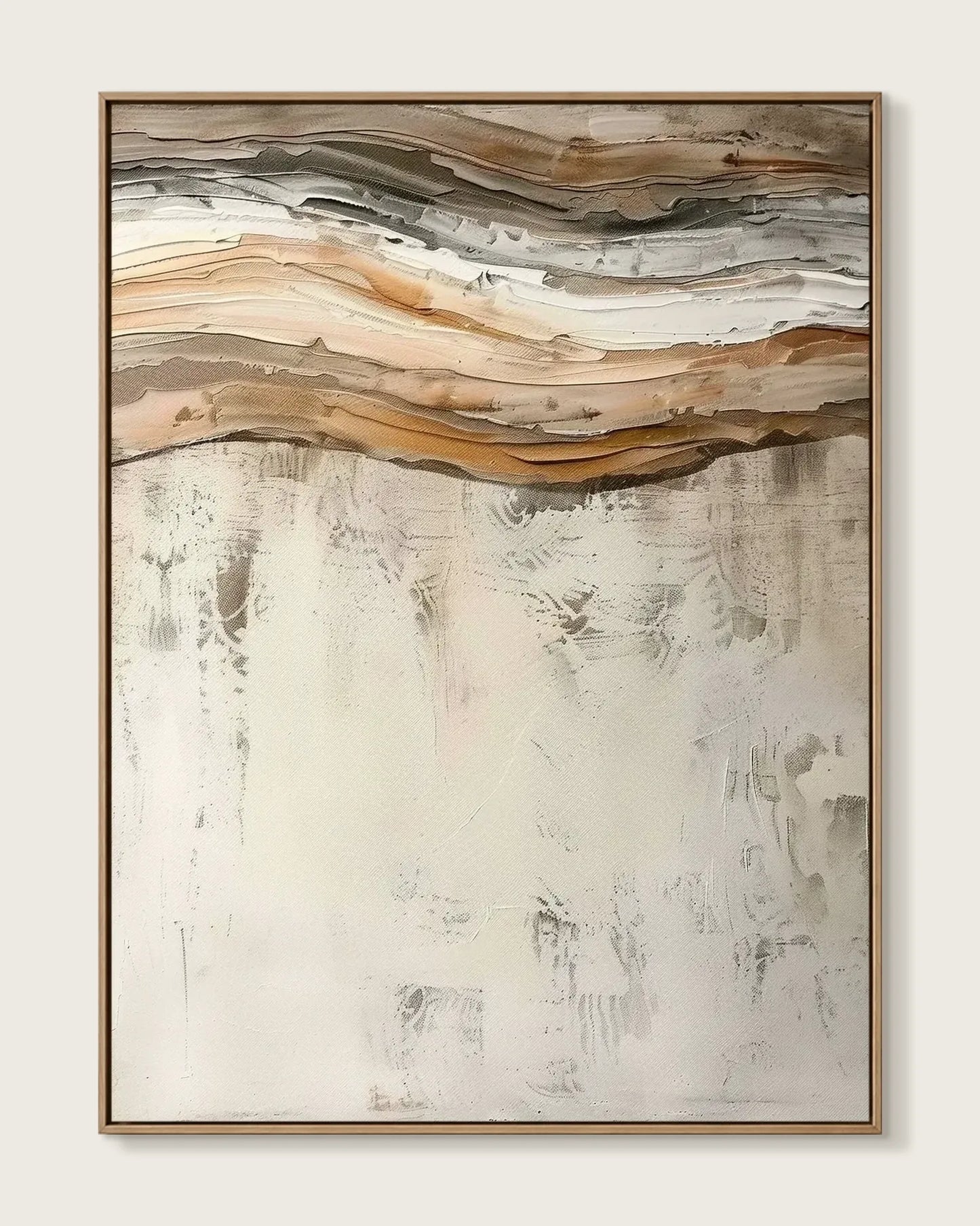 Japandi Minimalist Canvas Painting No.035