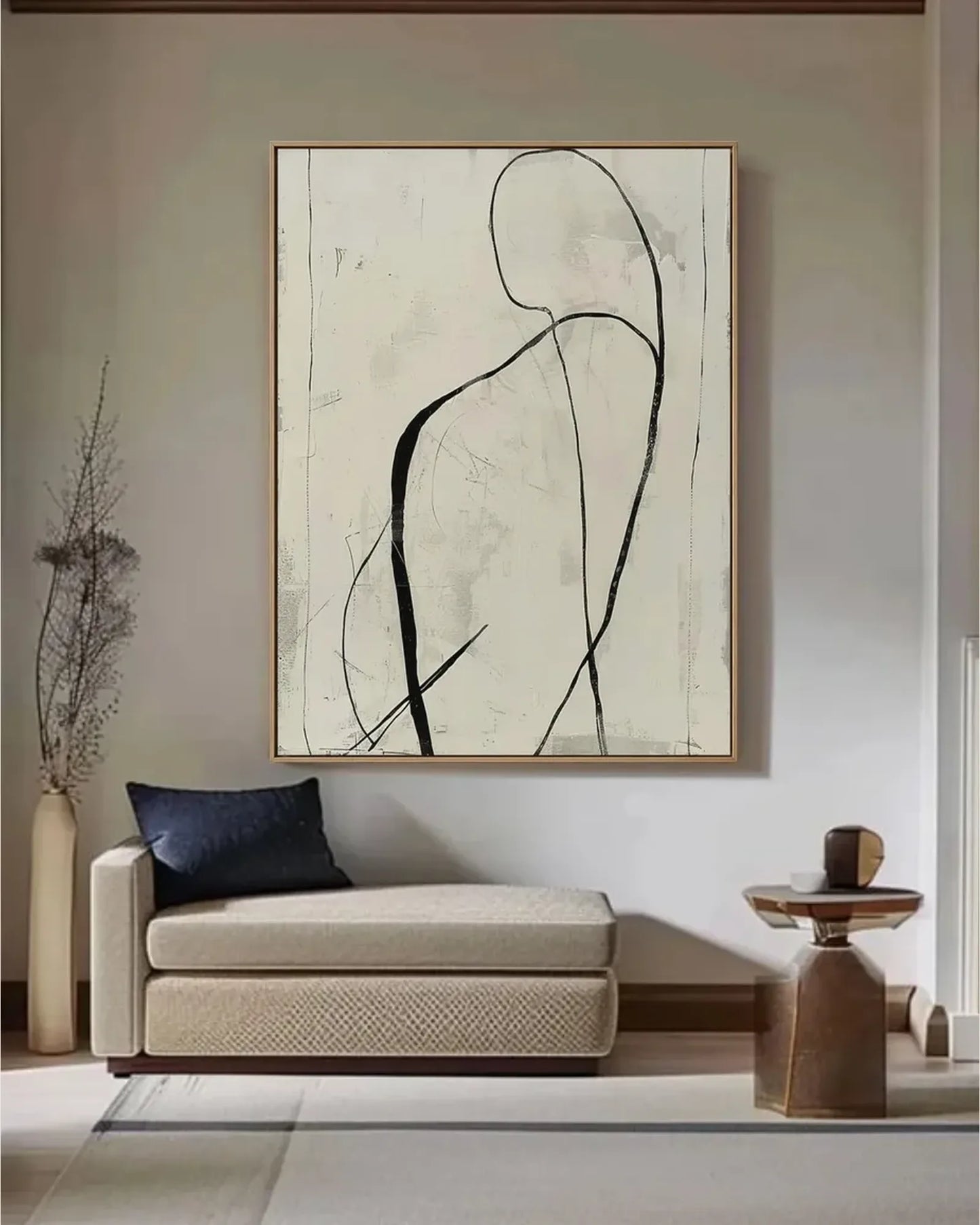 Japandi Minimalist Wall Decor No.034