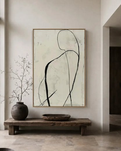 Japandi Minimalist Wall Decor No.034