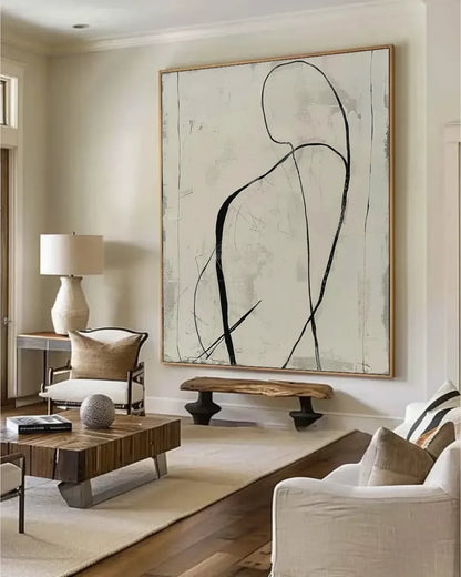 Japandi Minimalist Wall Decor No.034
