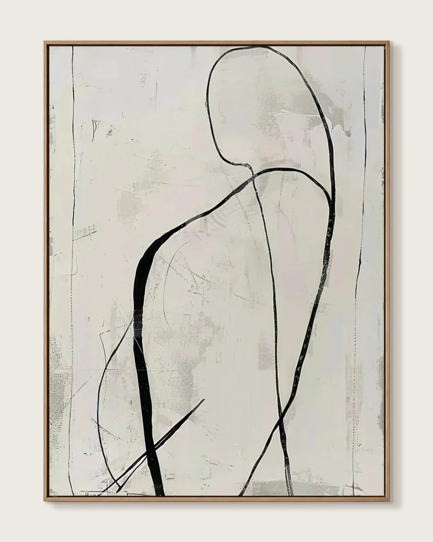 Japandi Minimalist Wall Decor No.034