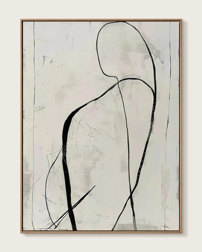 Japandi Minimalist Wall Decor No.034