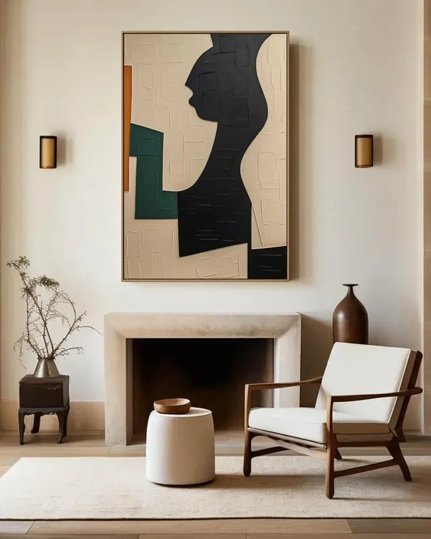 Japandi Wabi Sabi Canvas Painting No.010