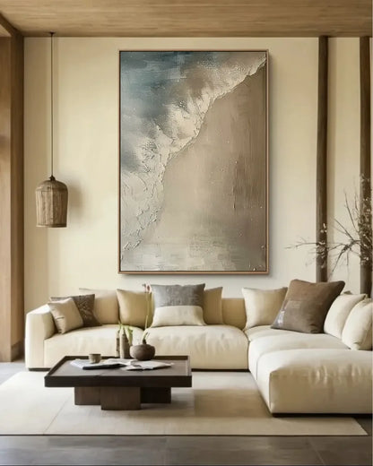 Japanese Minimalist Canvas Painting No.015