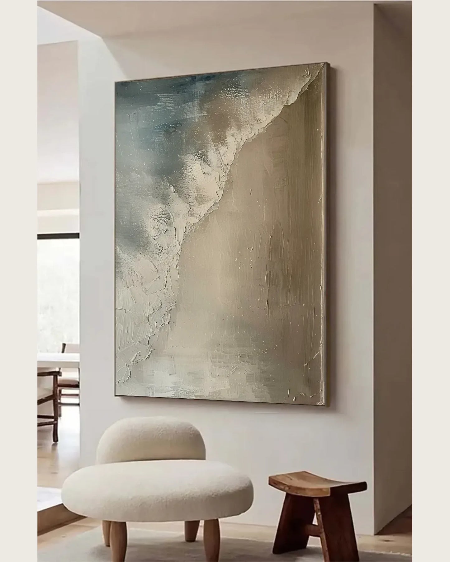 Japanese Minimalist Canvas Painting No.015