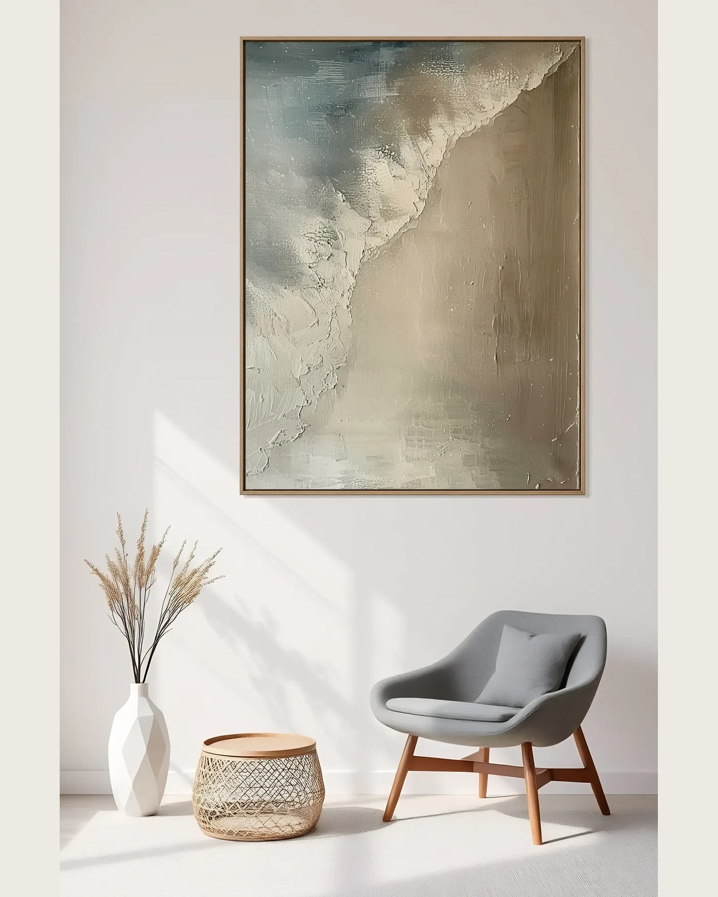 Japanese Minimalist Canvas Painting No.015