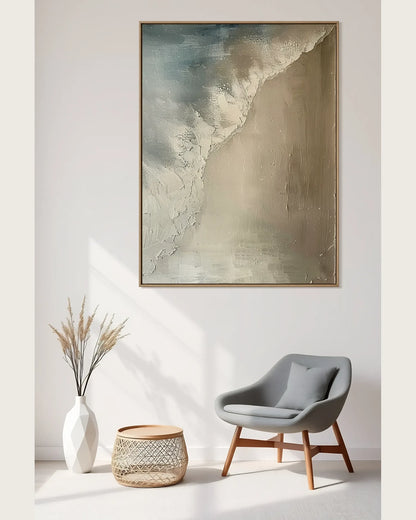 Japanese Minimalist Canvas Painting No.015