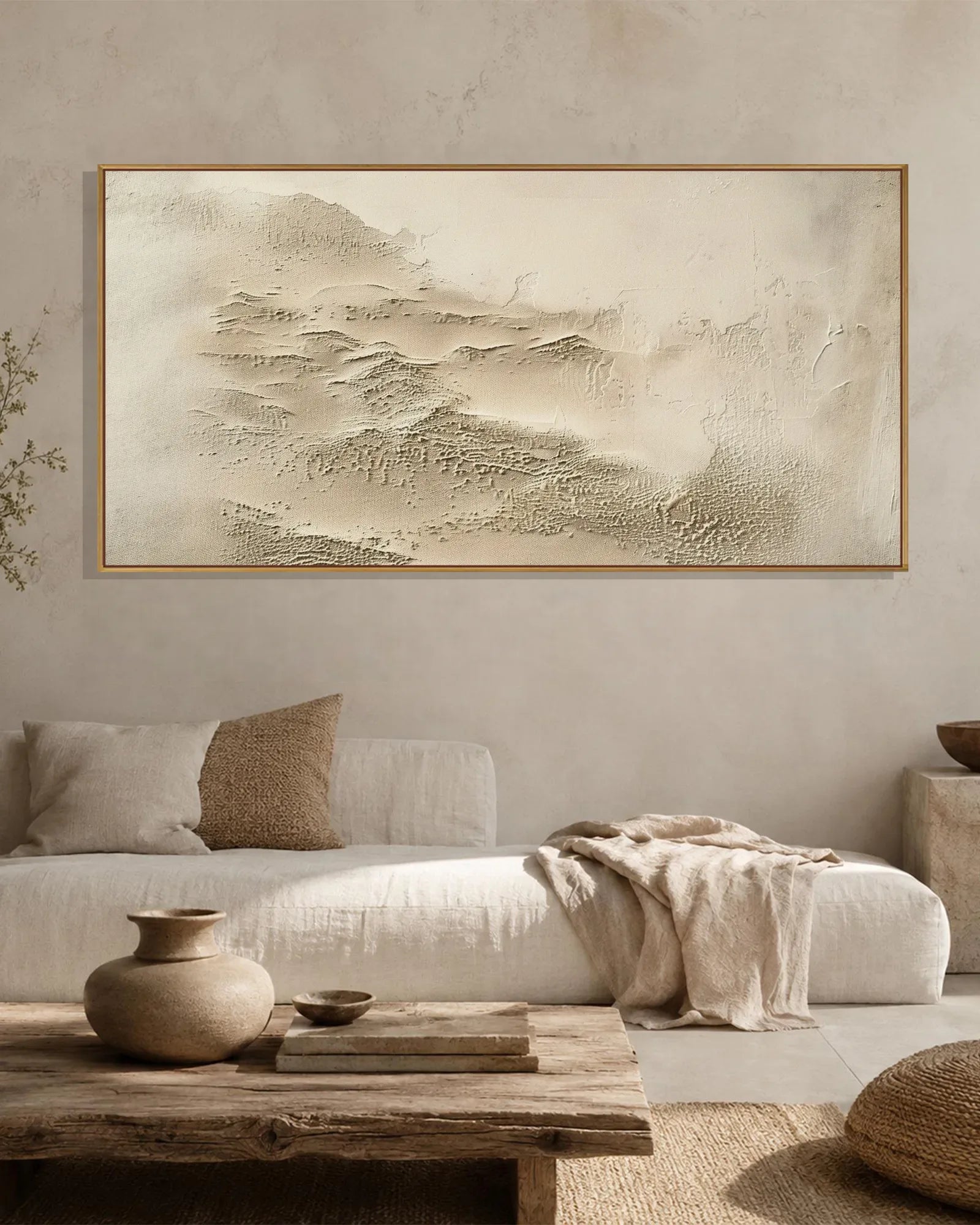 Large Abstract Wabi Sabi Artwork No.134