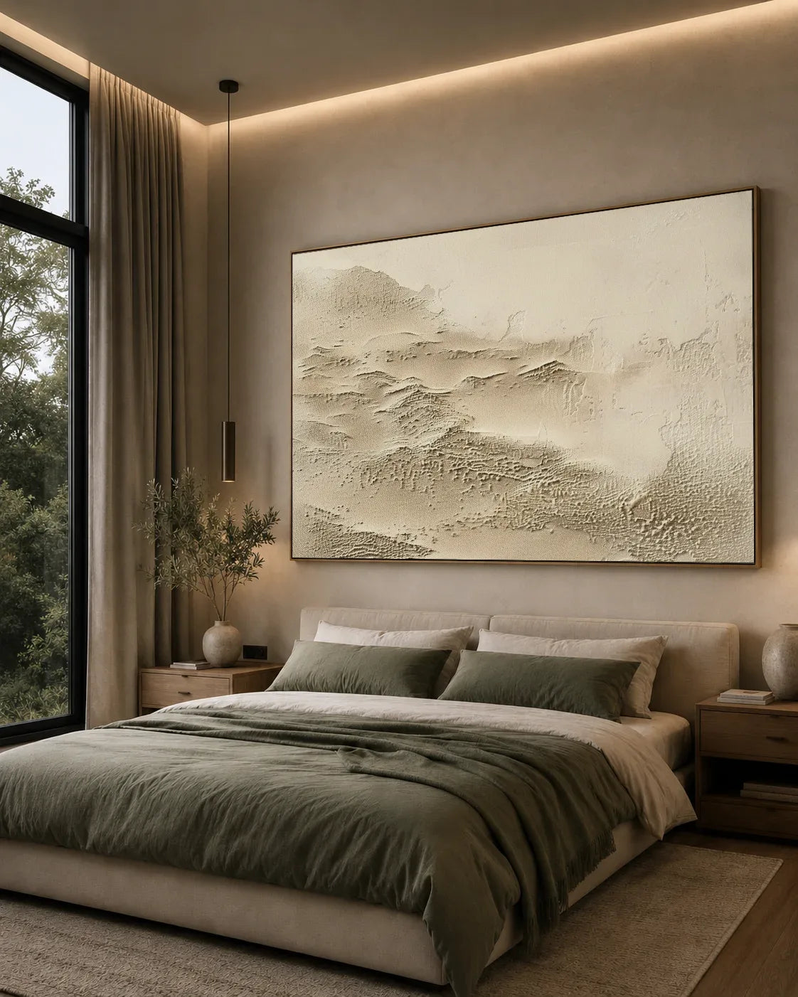 Large Abstract Wabi Sabi Artwork No.134