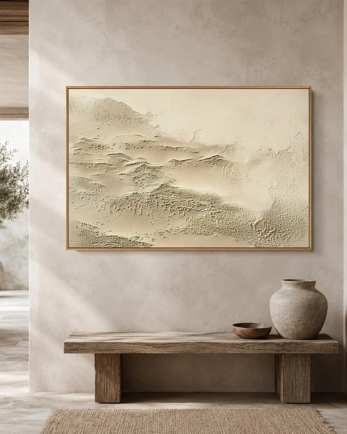 Large Abstract Wabi Sabi Artwork No.134