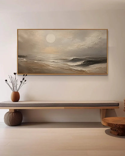 Large Abstract Wabi Sabi Wall Art No.133