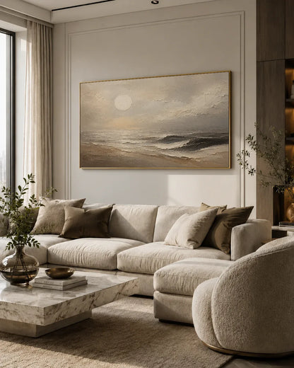 Large Abstract Wabi Sabi Wall Art No.133