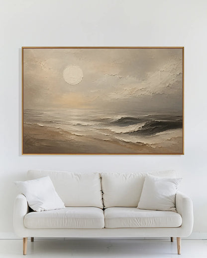 Large Abstract Wabi Sabi Wall Art No.133