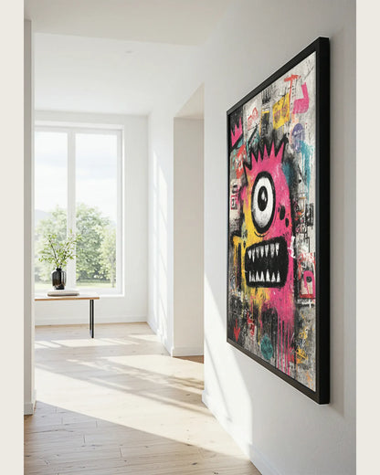 Large Graffiti Canvas Art No.071