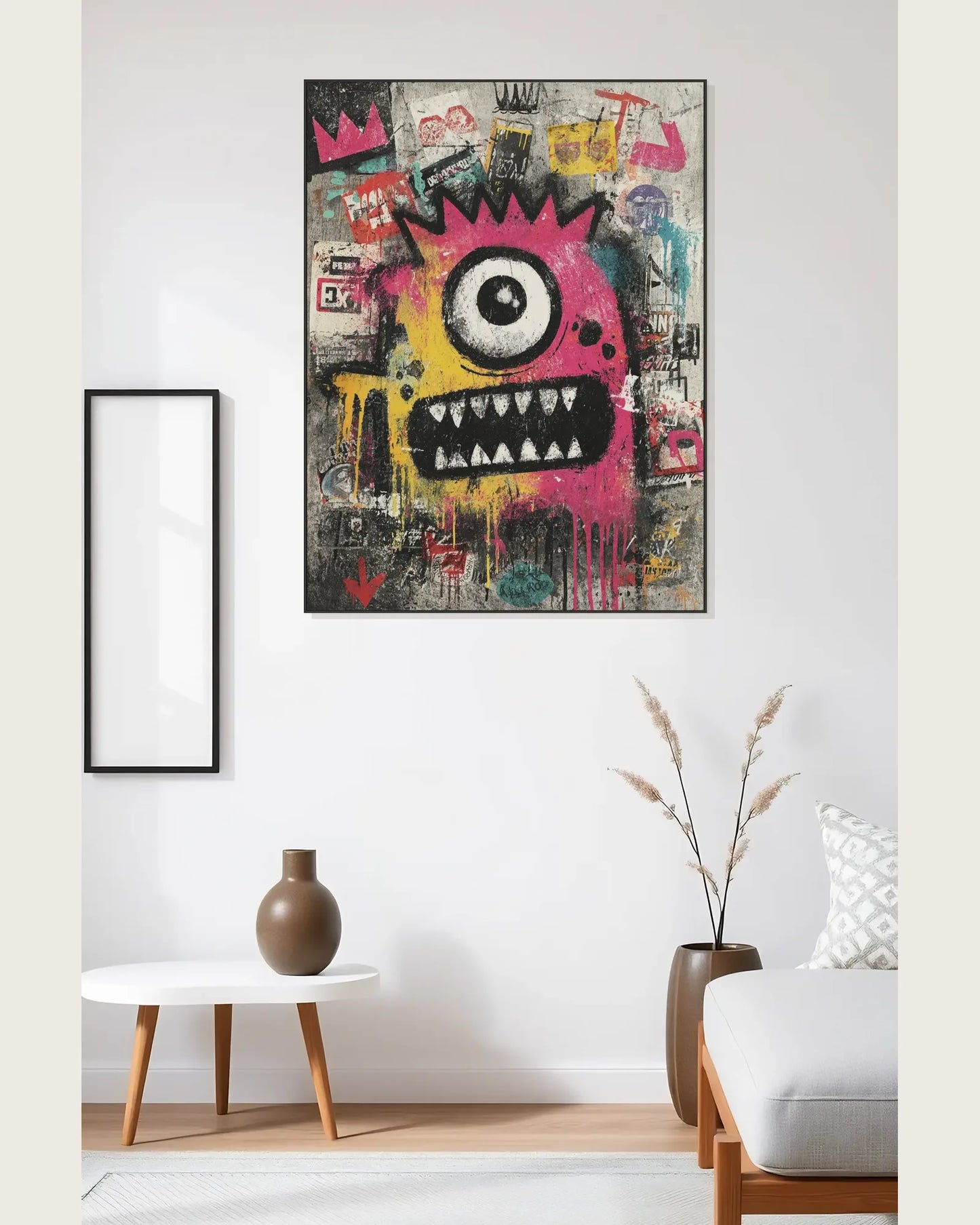Large Graffiti Canvas Art No.071