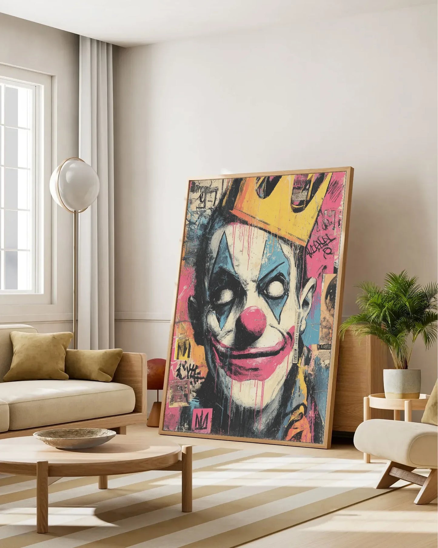 Large Graffiti Canvas Painting No.070
