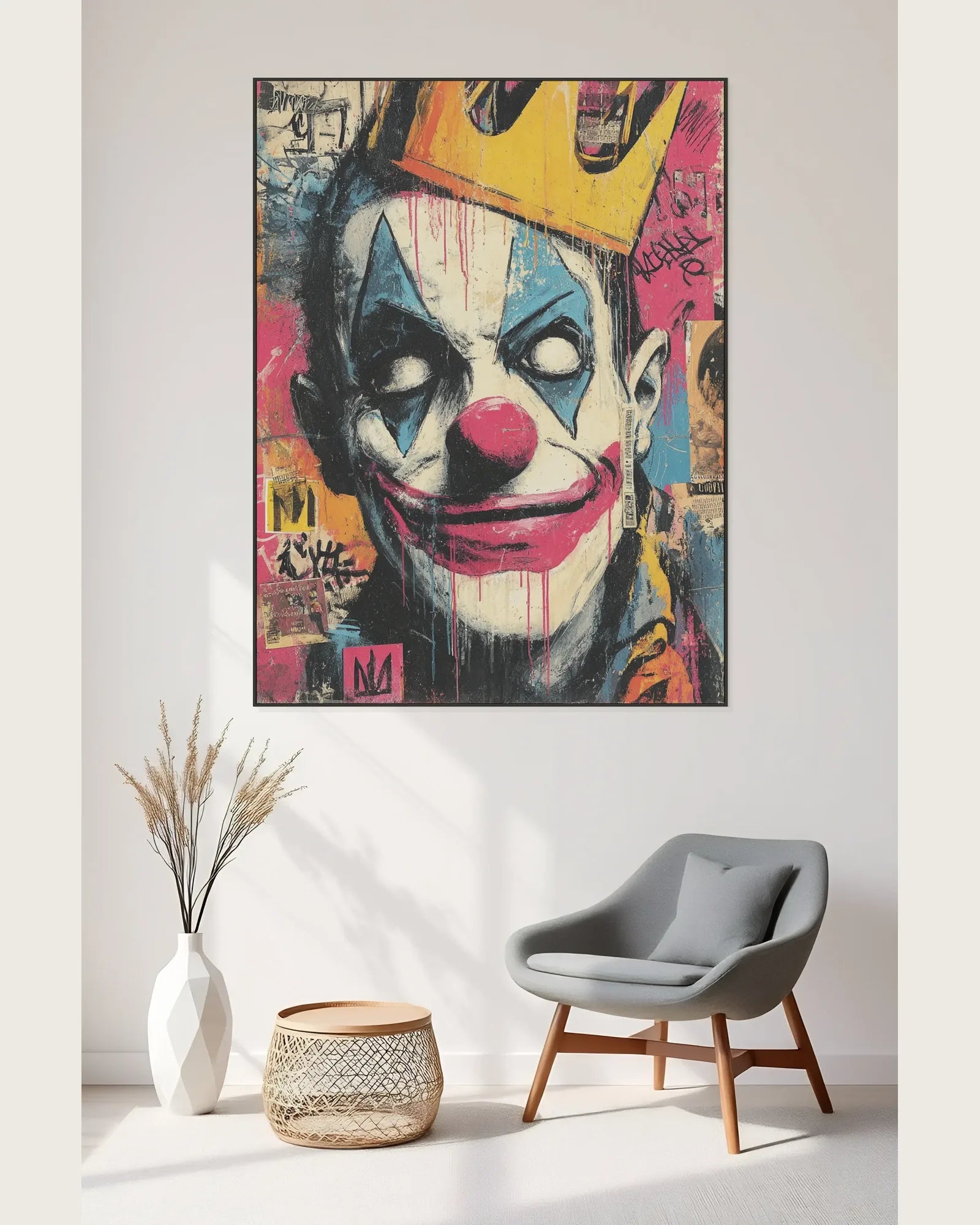 Large Graffiti Canvas Painting No.070