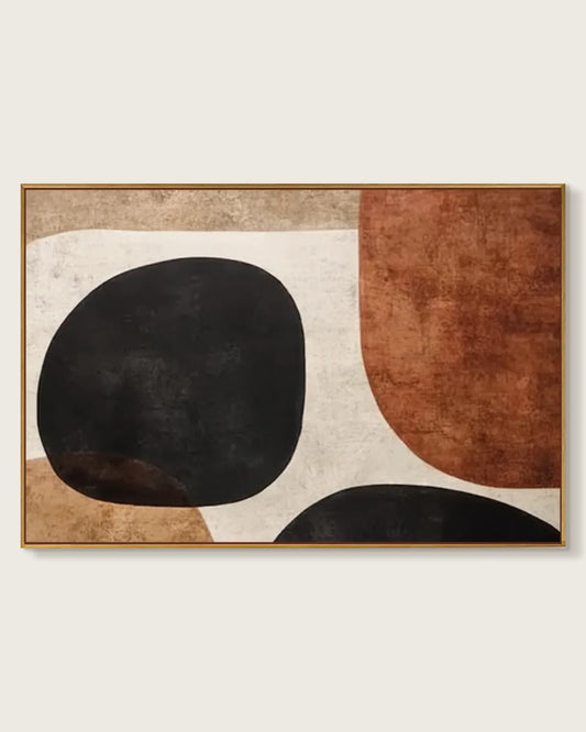 Large Modern Wabi Sabi Canvas Painting No.147