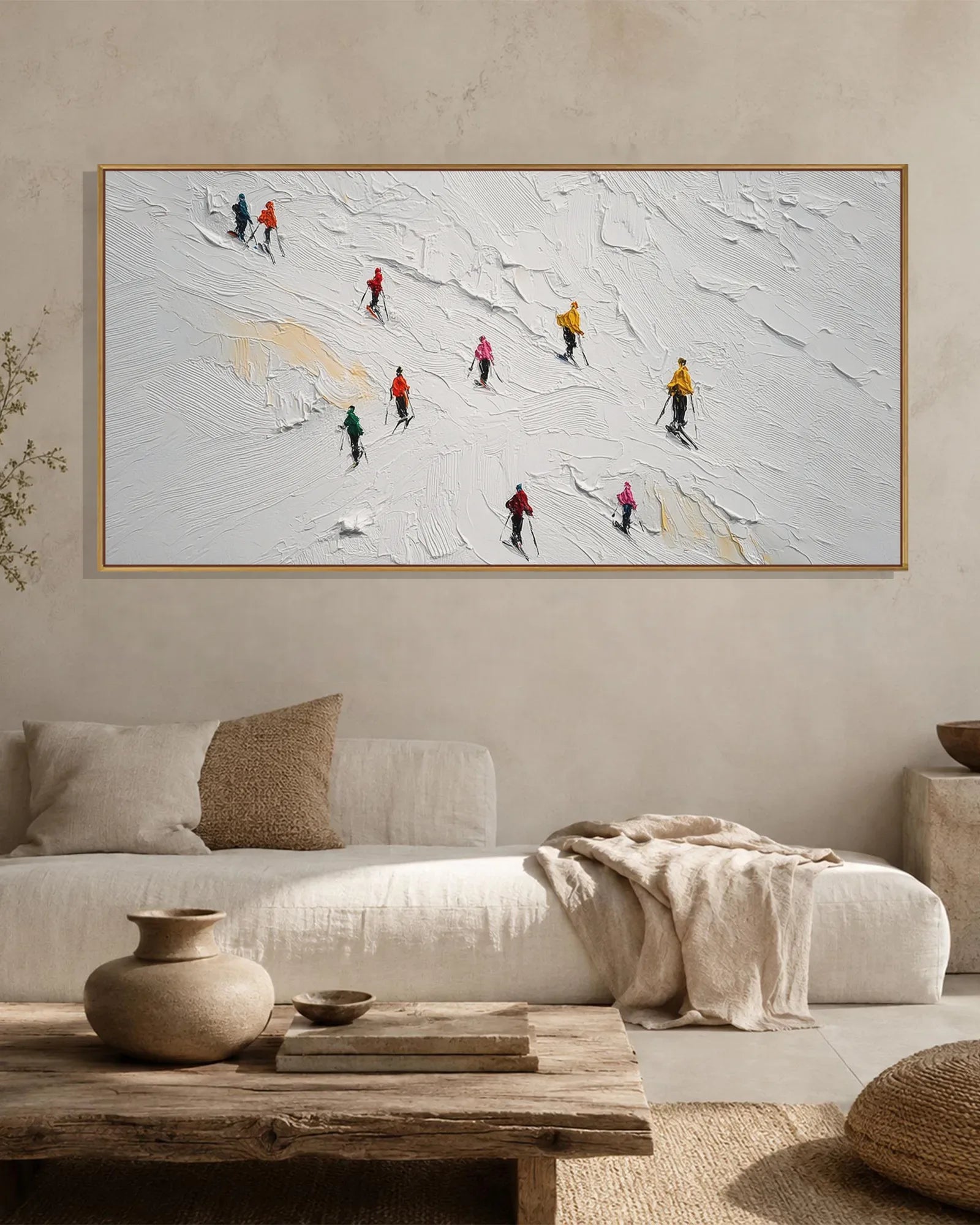 Large Modern Wabi Sabi Wall Art No.143