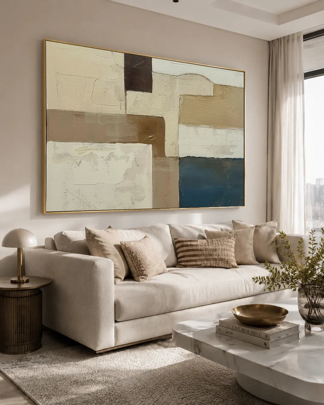 Large Modern Wabi Sabi Wall Decor No.146
