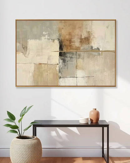 Large Natural Tone Wabi Sabi Wall Decor No.151