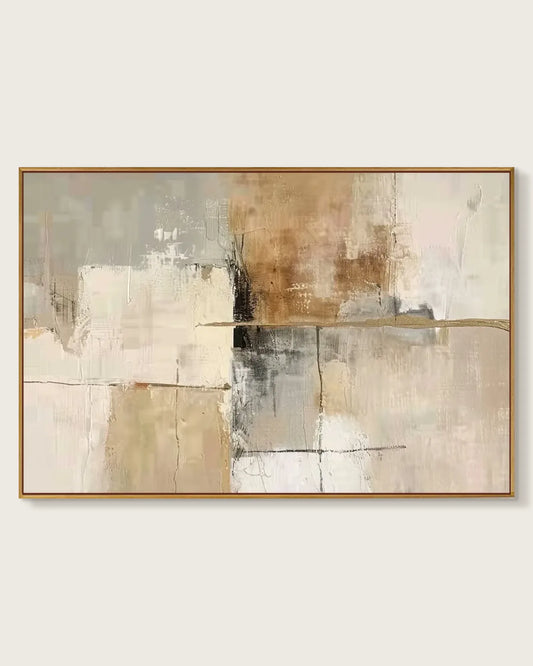 Large Natural Tone Wabi Sabi Wall Decor No.151