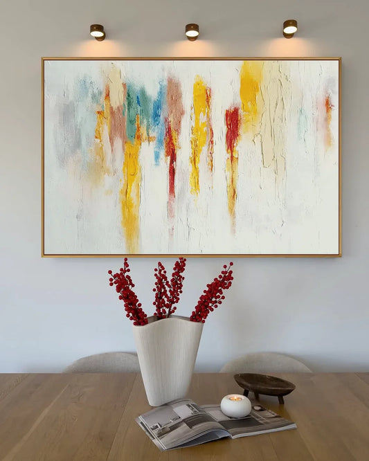 Large Neutral Wabi Sabi Artwork No.139