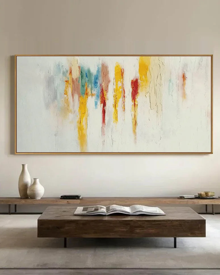 Large Neutral Wabi Sabi Artwork No.139