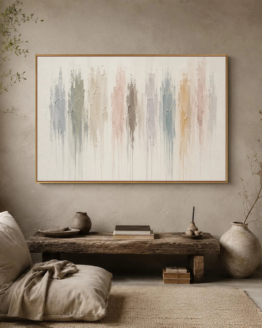 Large Neutral Wabi Sabi Wall Decor No.141