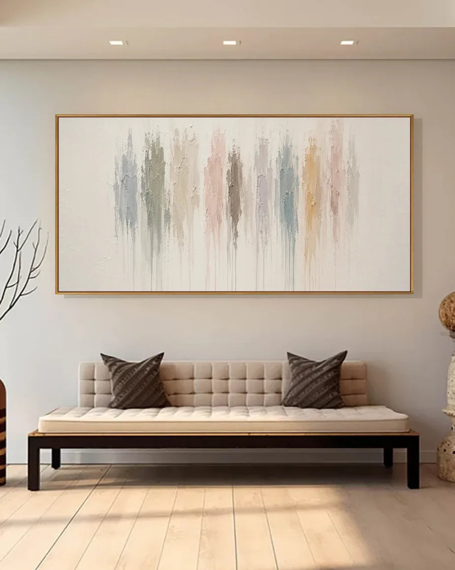 Large Neutral Wabi Sabi Wall Decor No.141