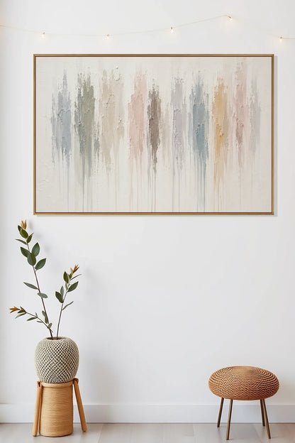 Large Neutral Wabi Sabi Wall Decor No.141