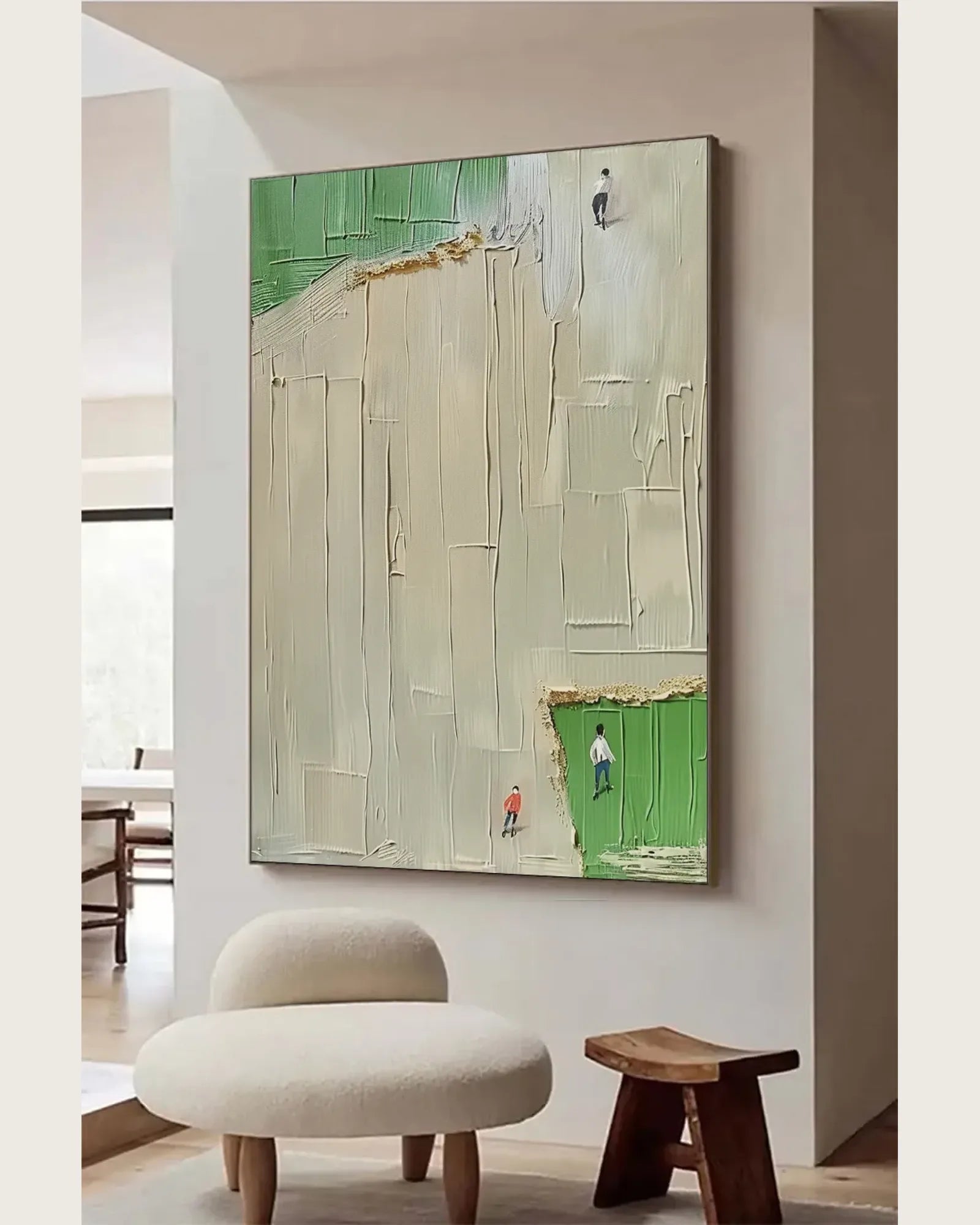 Large Texture Canvas Painting No.025