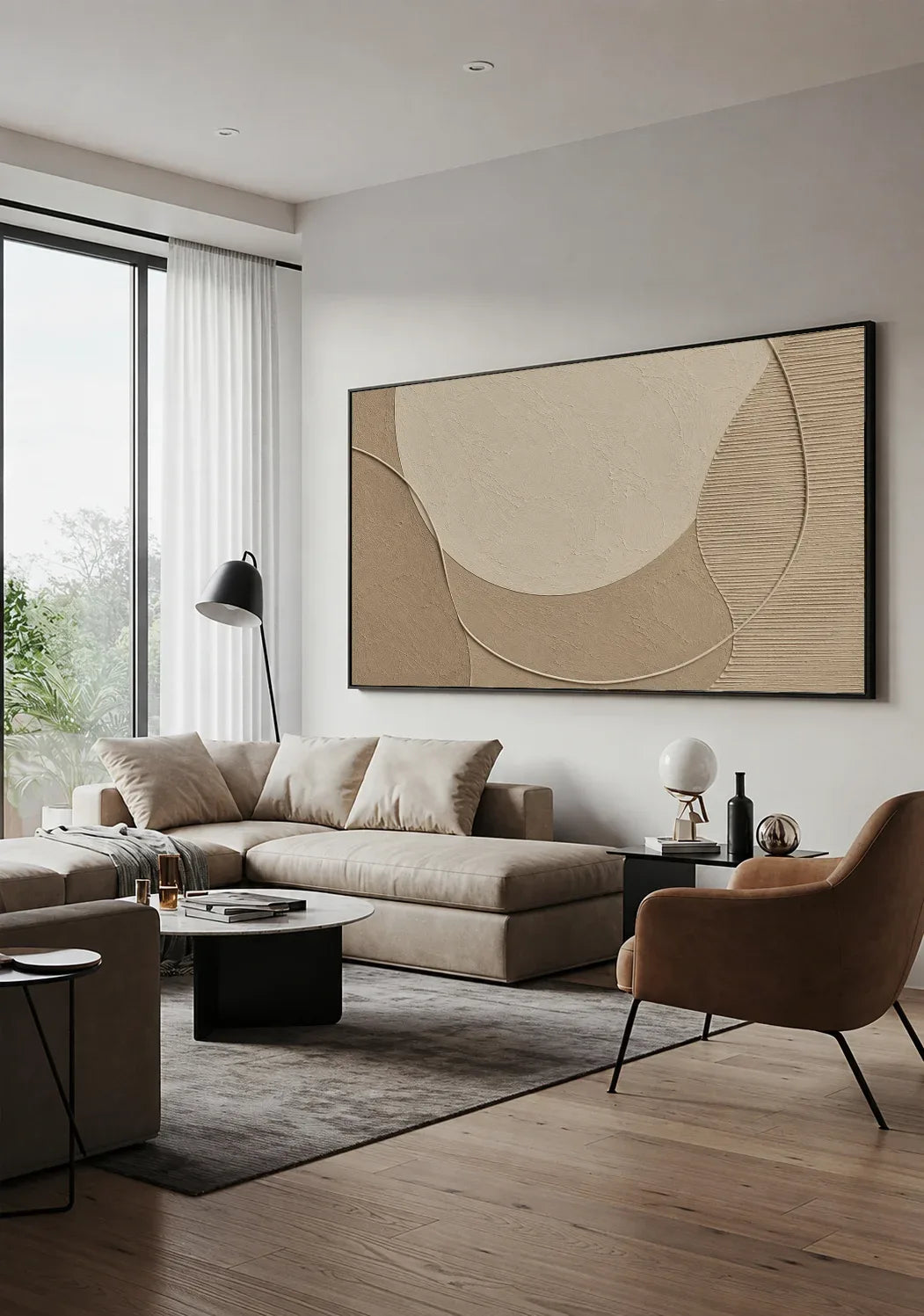 Large Wabi Sabi Artwork No.129