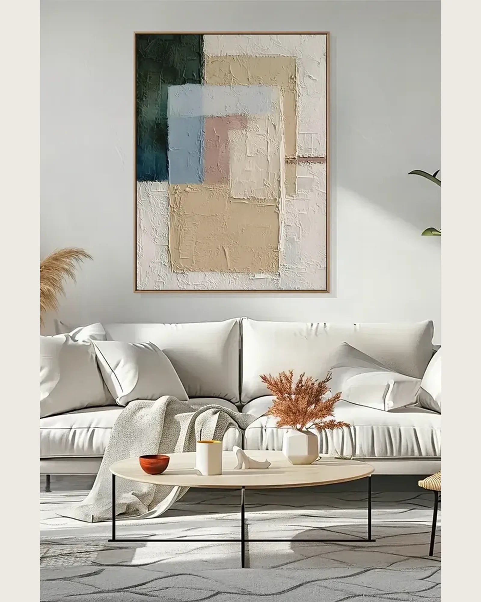 Large Wabi Sabi Canvas Art No.102