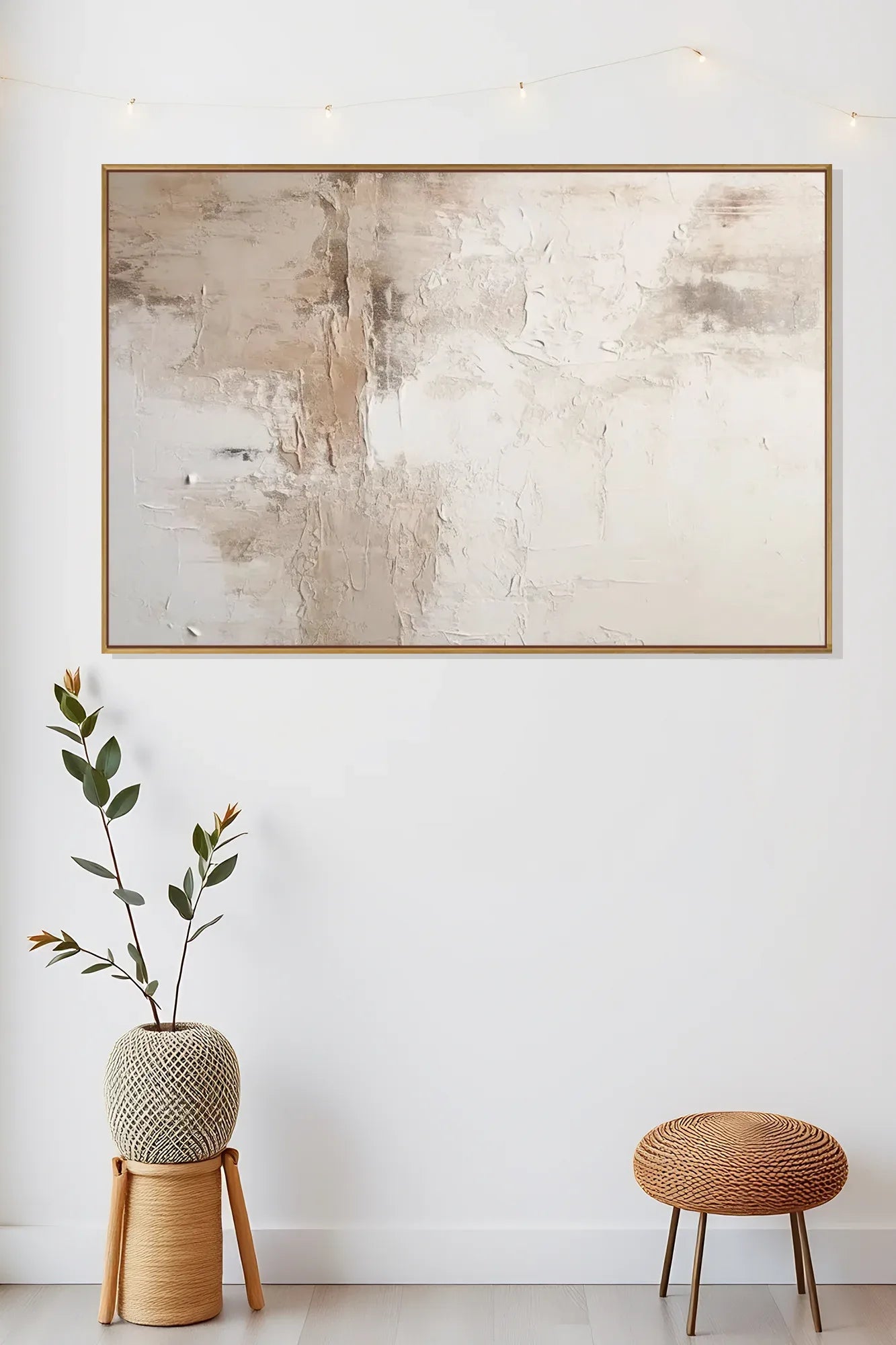 Large Wabi Sabi Canvas Art No.130