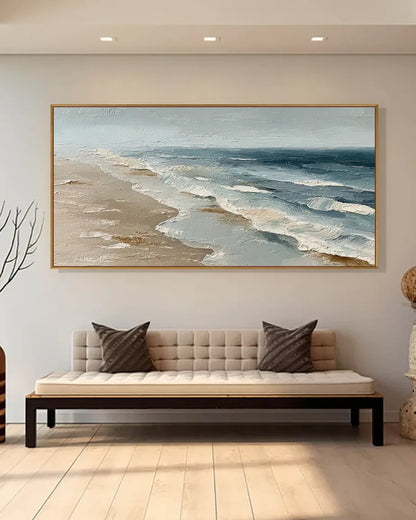Large Wabi Sabi Canvas Painting No.132