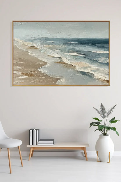 Large Wabi Sabi Canvas Painting No.132