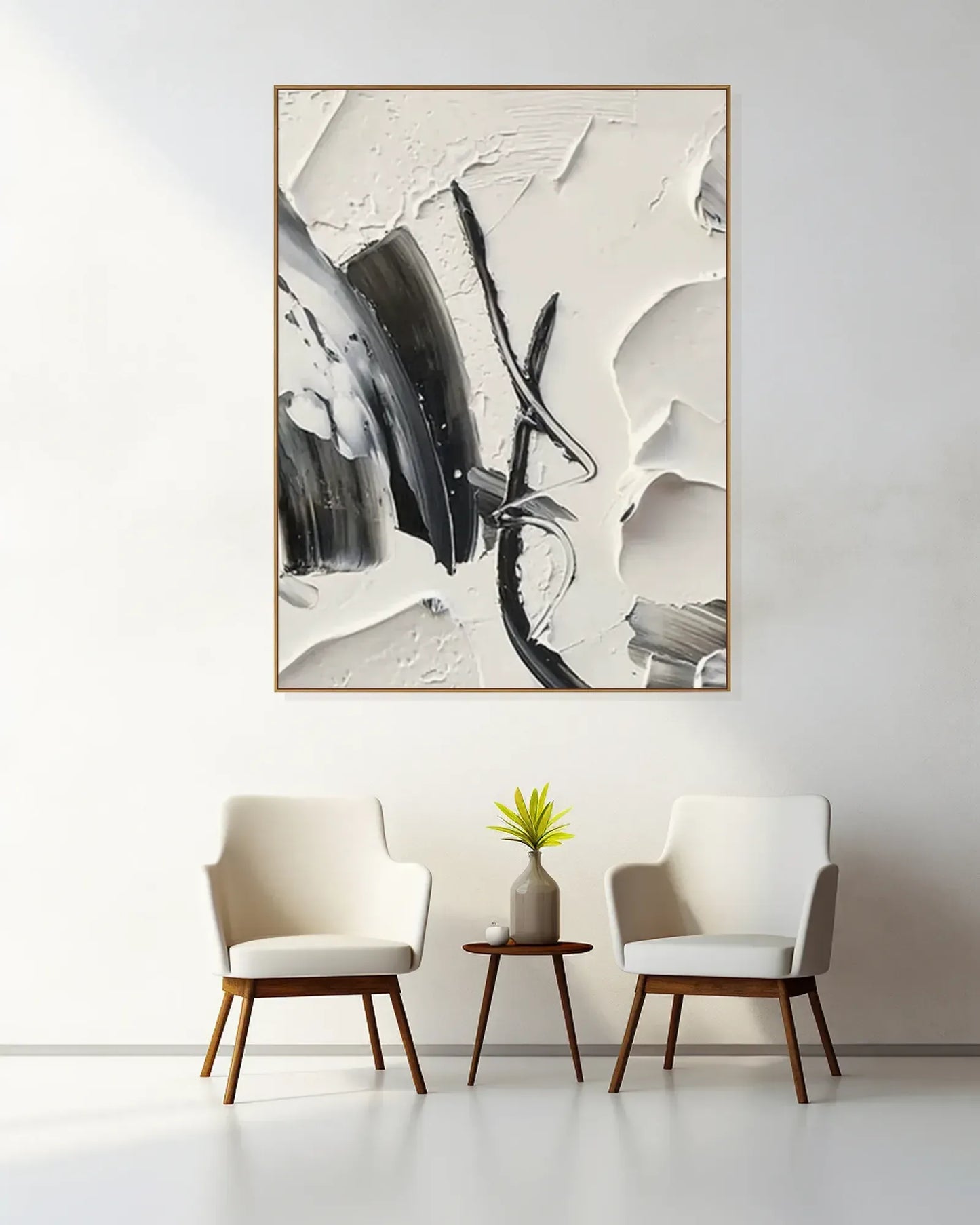 Minimalist Texture Canvas Painting No.035