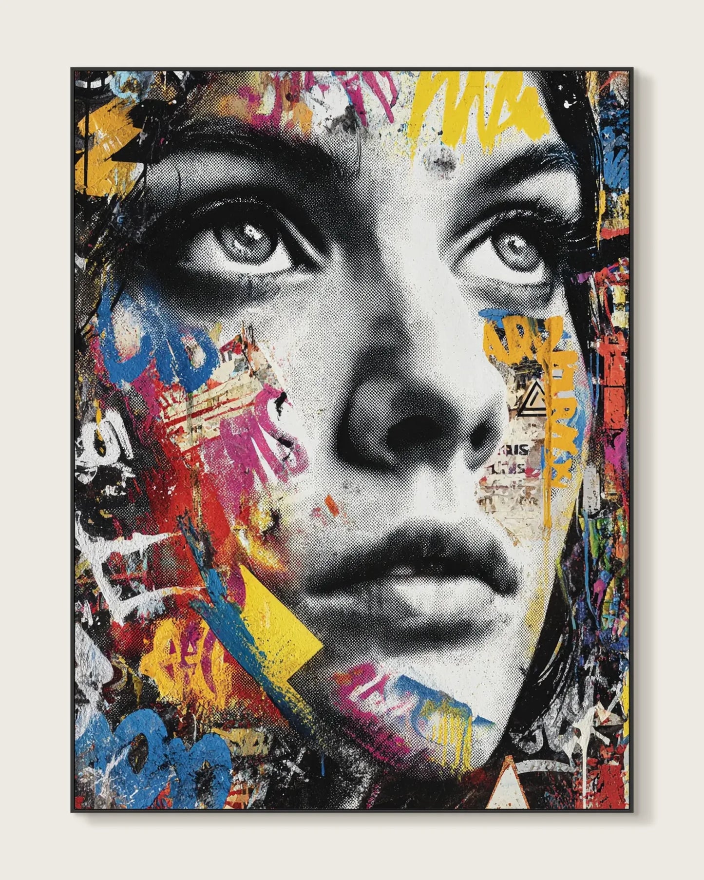 Modern Cartoon Street Art No.030
