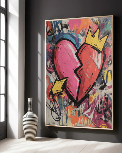 Modern Cartoon Street Wall Art No.025